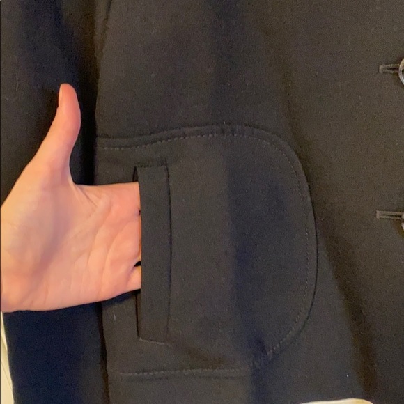 Banana Republic black Swing wool coat - Picture 5 of 12